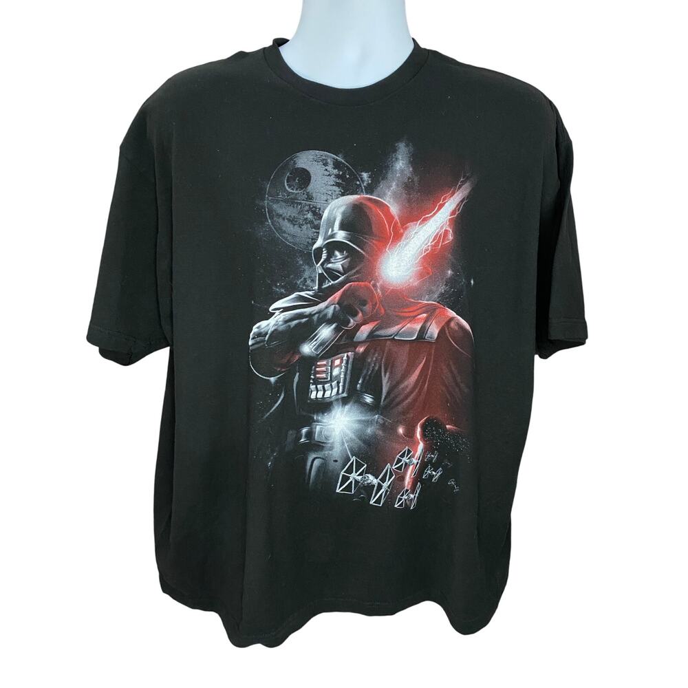 Star Wars Darth Vader T-Shirt Fifth Sun Black 100% Cotton Size 2XL
